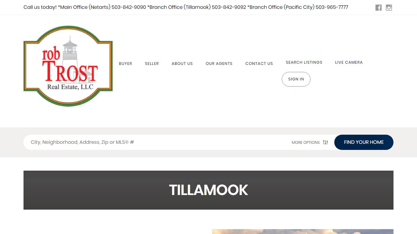 Tillamook - Rob Trost Real Estate